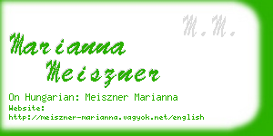 marianna meiszner business card